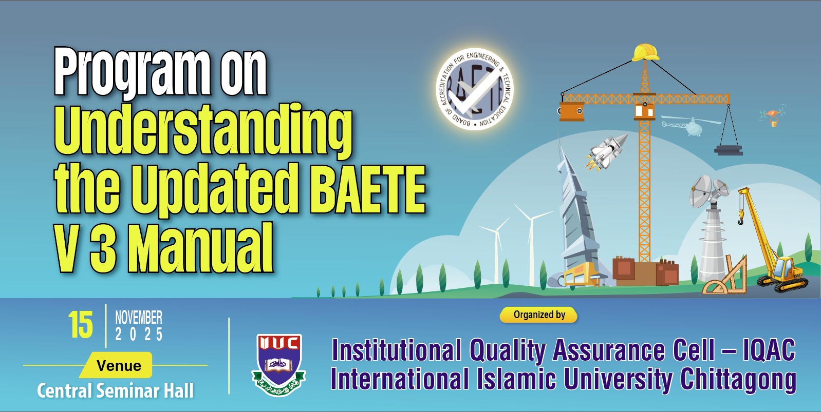 Workshop on Understanding the BAETE Version-3 Manual - 15 Nov 2025