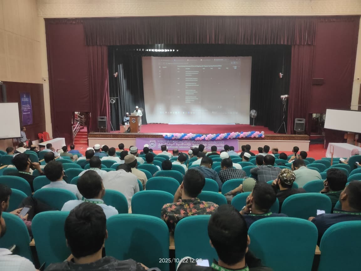 Two-day workshop on Outcome-Based Education (OBE)- 21-22 Oct 2025